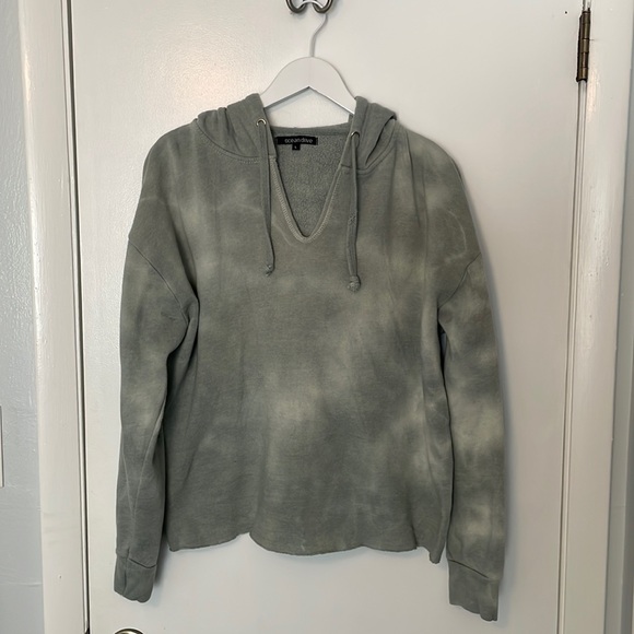 Ocean Drive Tops - Ocean Drive Tie Dyed Hooded Sweatshirt With Drawstring